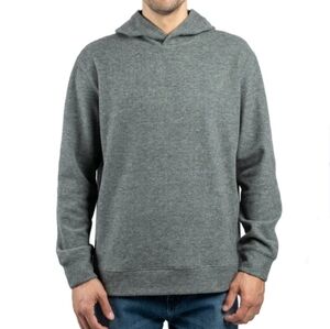 NWT Jachs Men's Heavyweight Pullover Hoodie Gray Size S